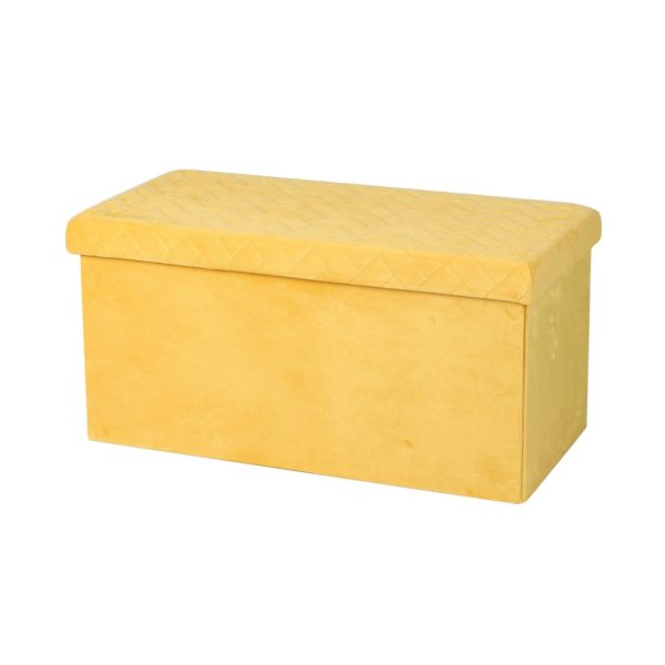 Sklopivi tabure s spremnikom- ŽUTA